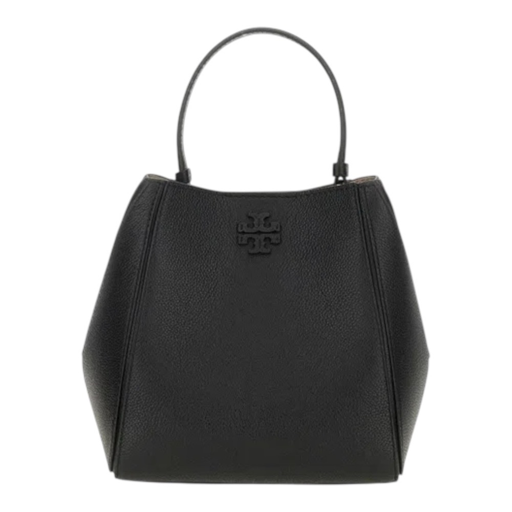 Tory Burch Megraw Leather Small
Bucket Bag - Picture 1 of 10